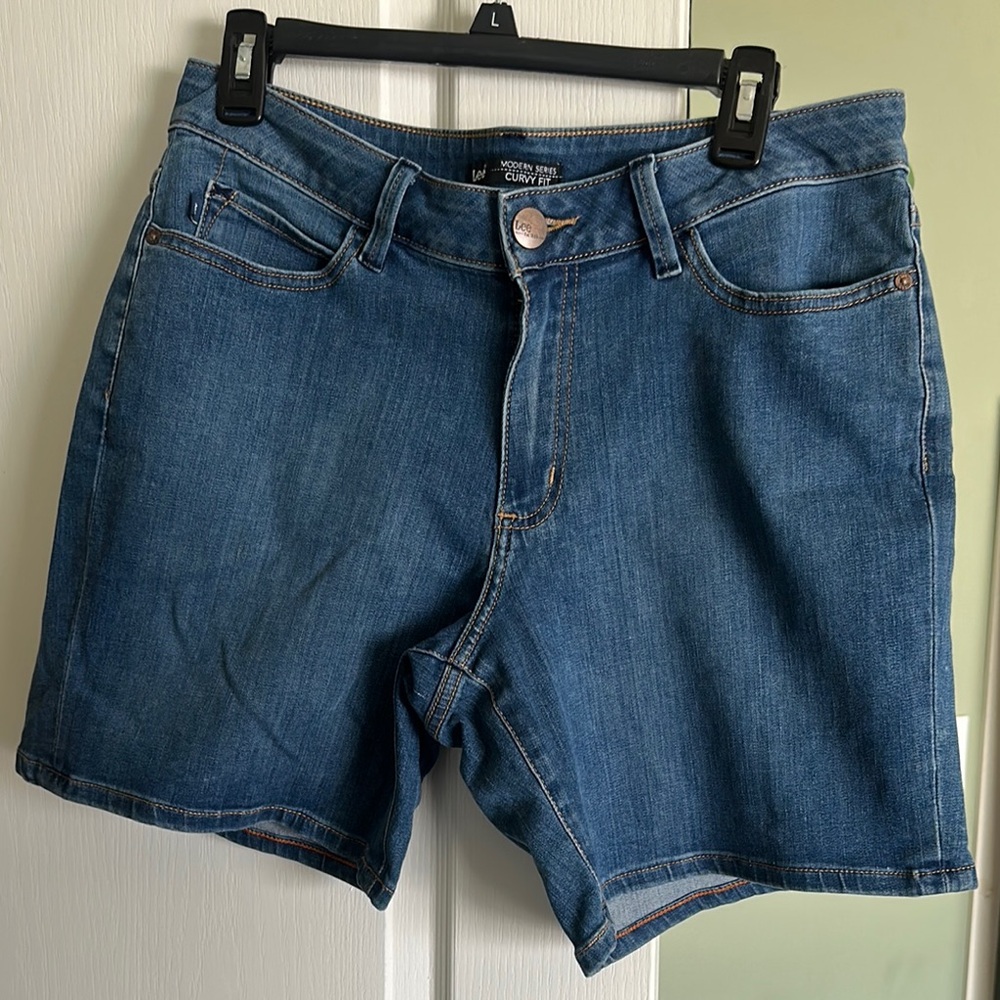 Women's Blue Denim Shorts